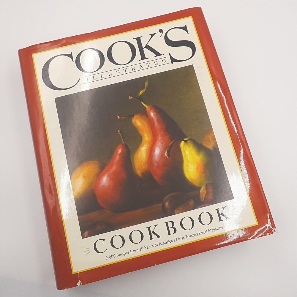 Cook's Illustrated Cookbook America's Test Kitchen Hardcover Culinary Arts Gift